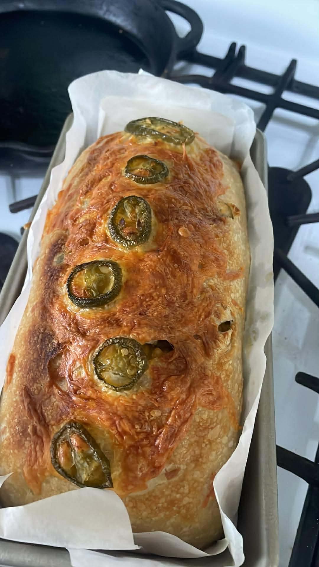 Cheddar Jalapeno Sourdough