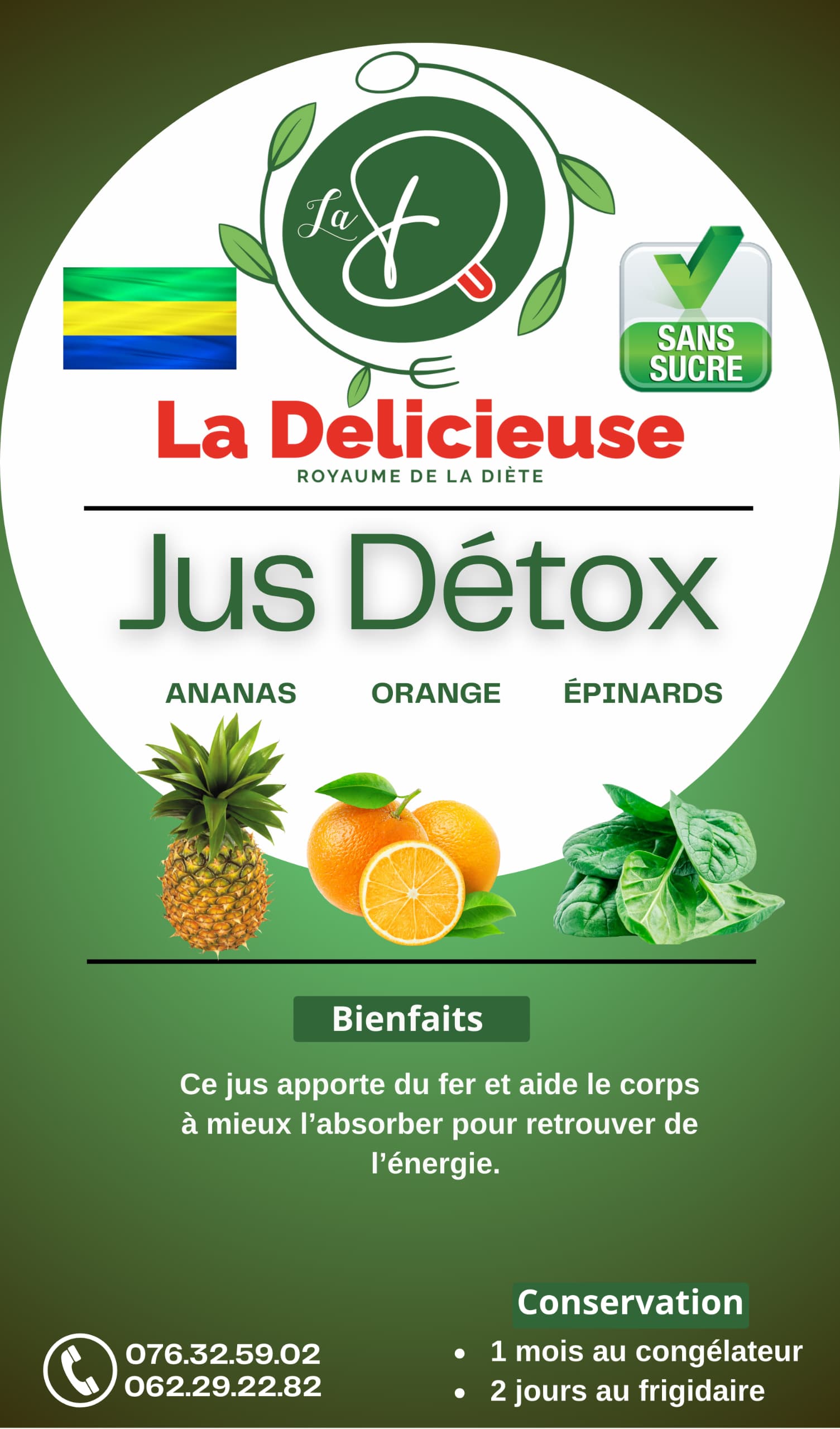 Ananas, Orange, Épinard _0