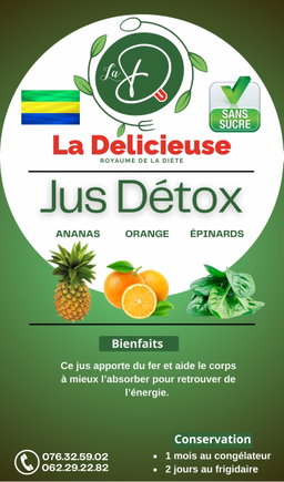 Ananas, Orange, Épinard 