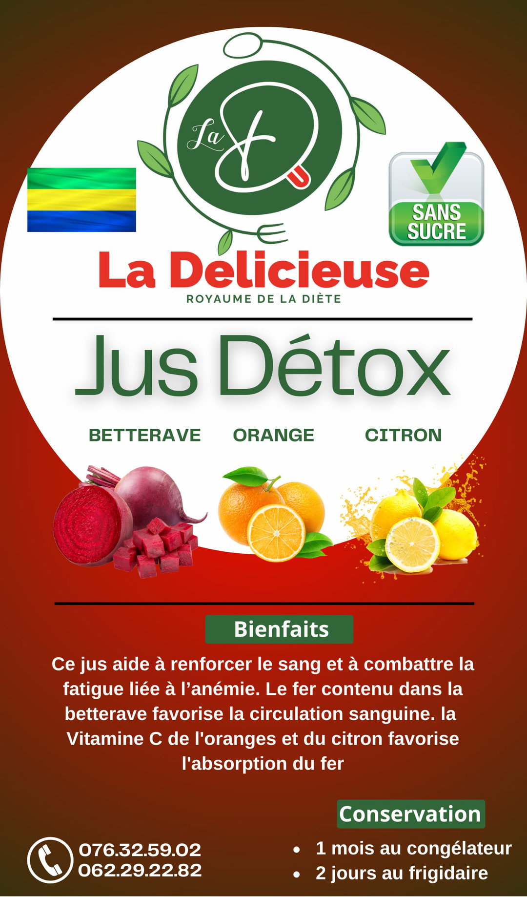 Betterave, Orange, Citron