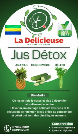Ananas, Concombre, Céleri 