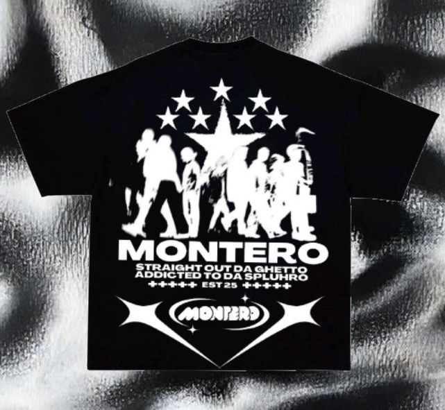 Montero "MOTTO" Graphic Tee - Black_0