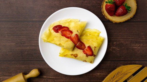 Panqueques con fresa_0