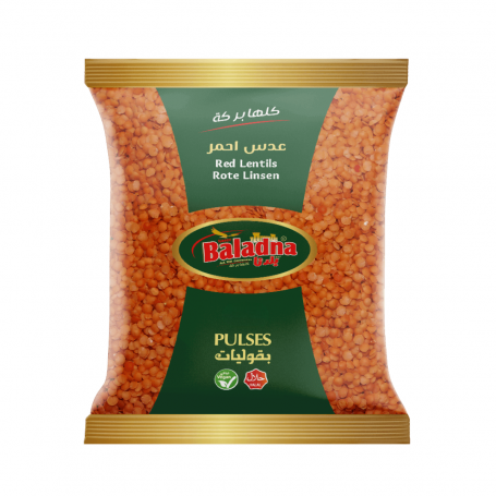 900g| Baladna Rote Linsen | عدس أحمر بدنا_0