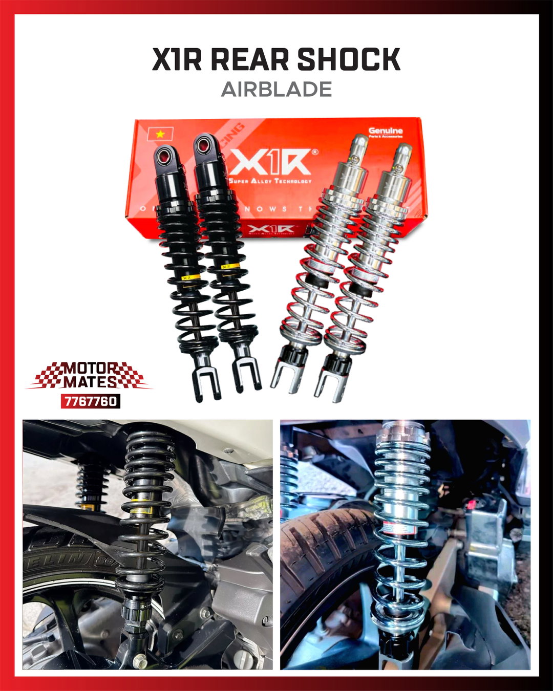 X1R Rear Shock (Airblade)