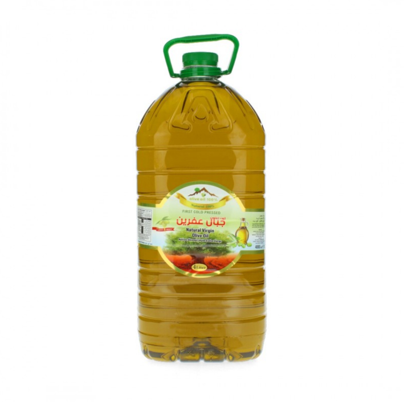 4L| Jibal Afrin Natives Olivenöl \ زيت زيتون جبال عفرين_0