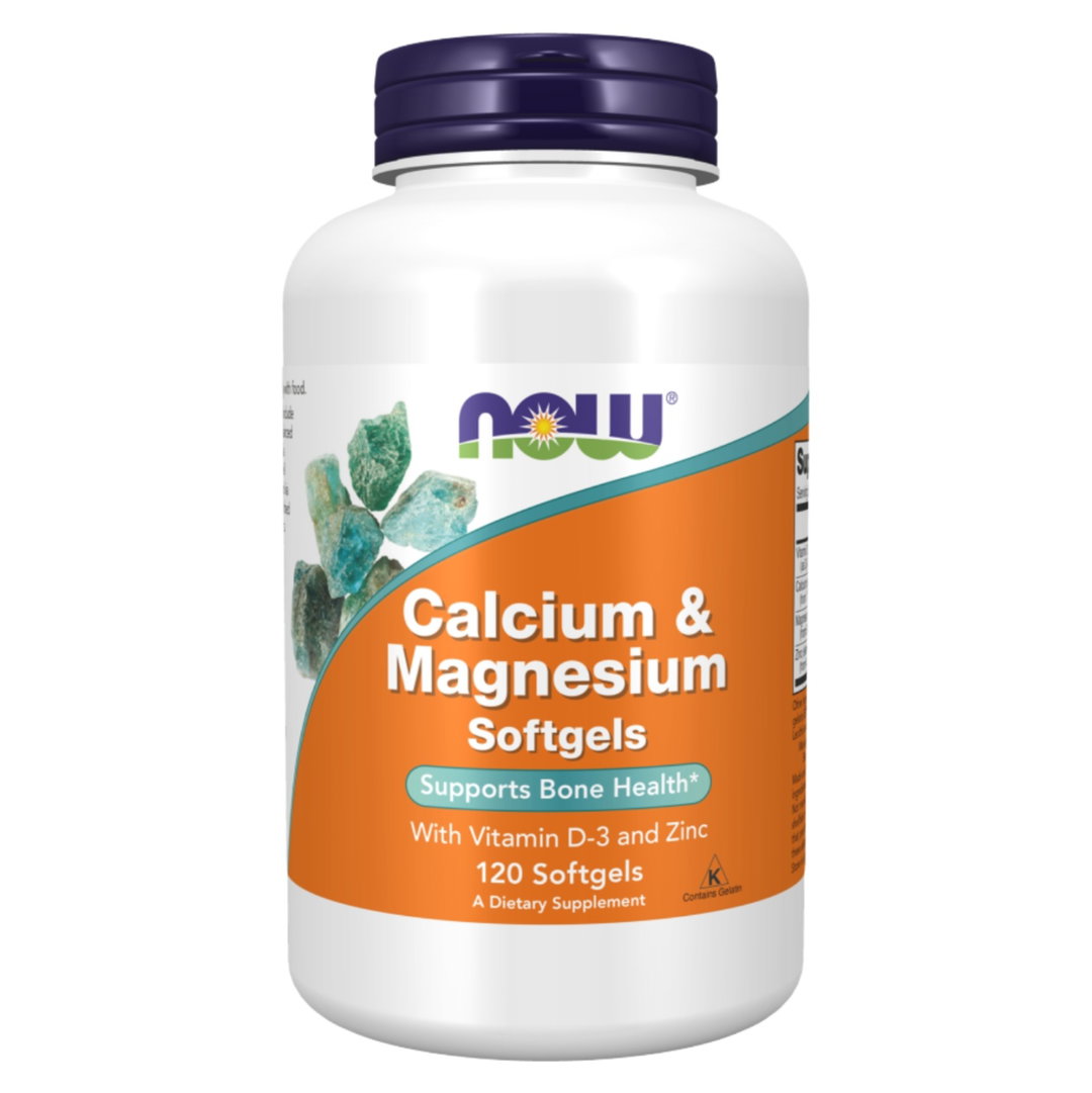 NOW - Calcium & Magnesium Softgels