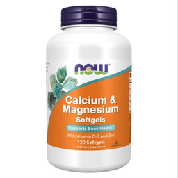 NOW - Calcium & Magnesium Softgels