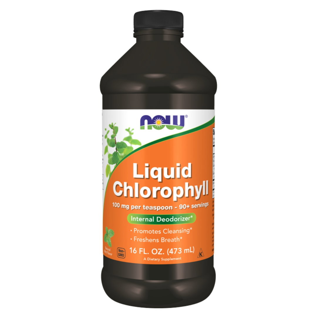 NOW - Chlorophyll Liquid, Mint