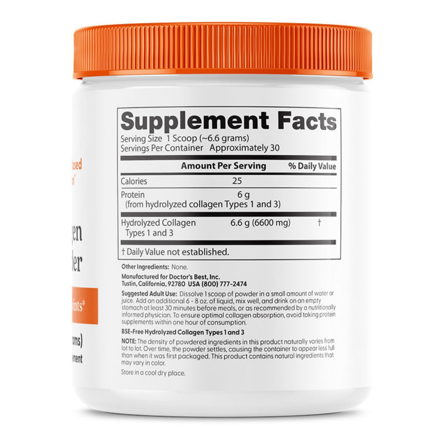 Doctor's Best - Pure Collagen Types 1 and 3 Powder_2