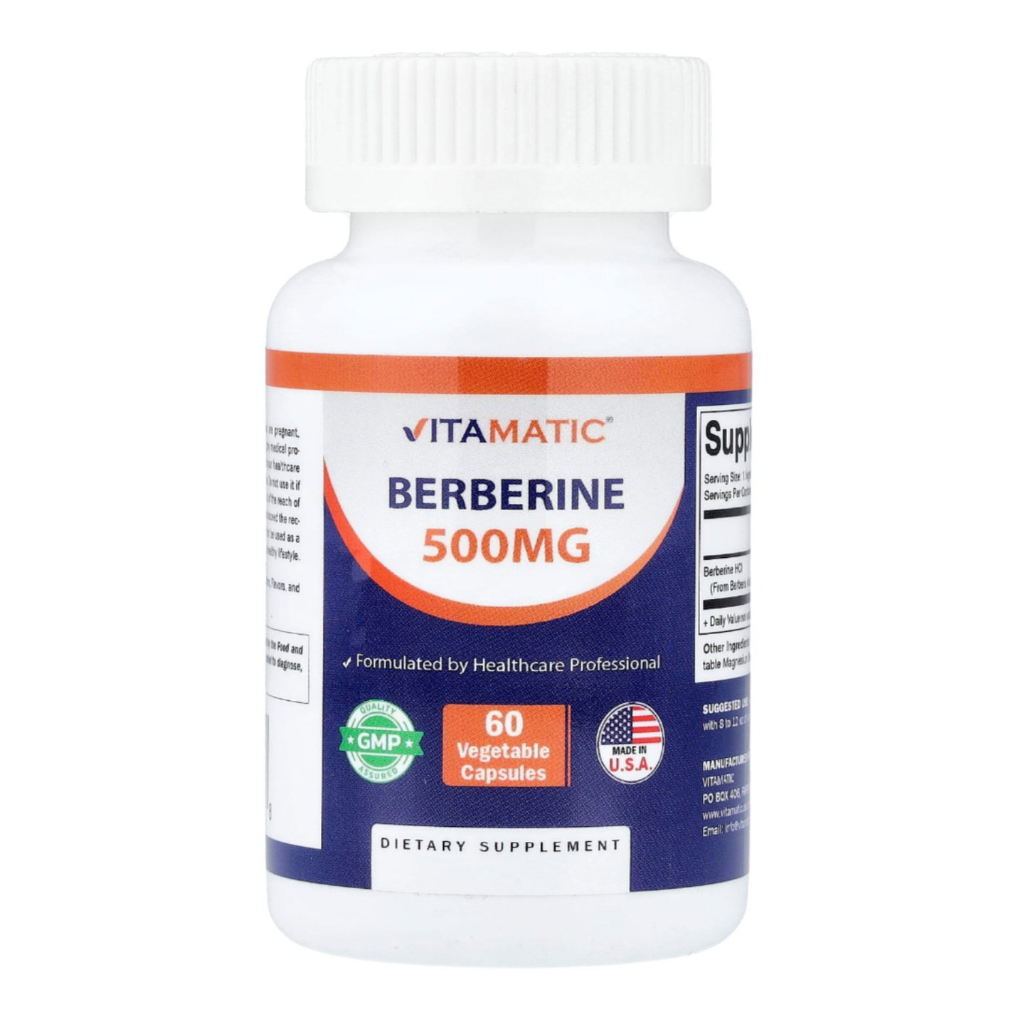 Vitamatic - Berberine 500 mg_0