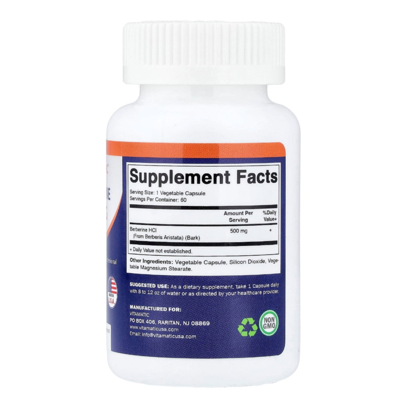 Vitamatic - Berberine 500 mg_1