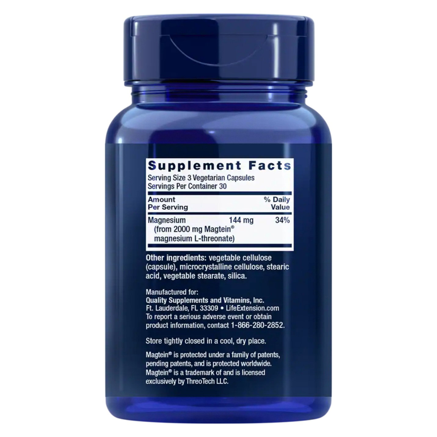 Life Extension - Neuro-Mag Magnesium L-Threonate_1
