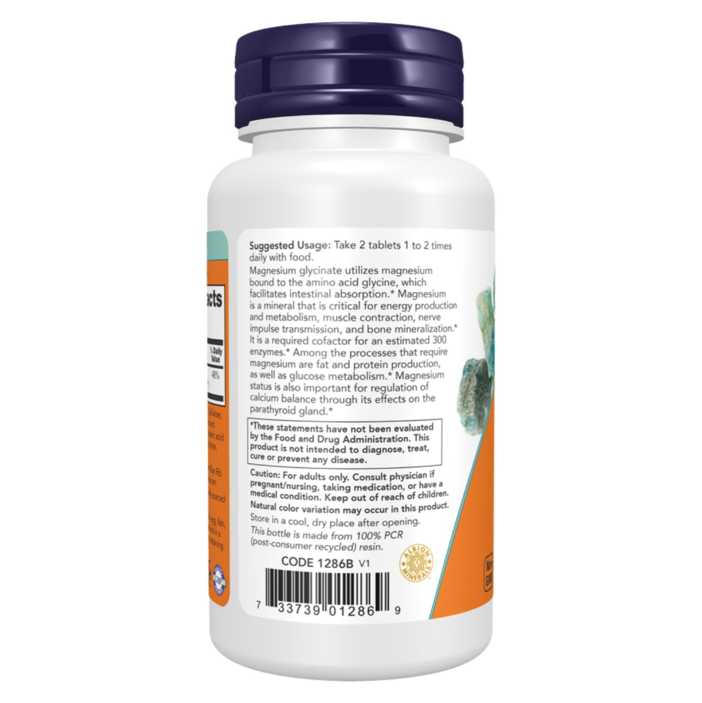 NOW - Magnesium Glycinate Tablets_1
