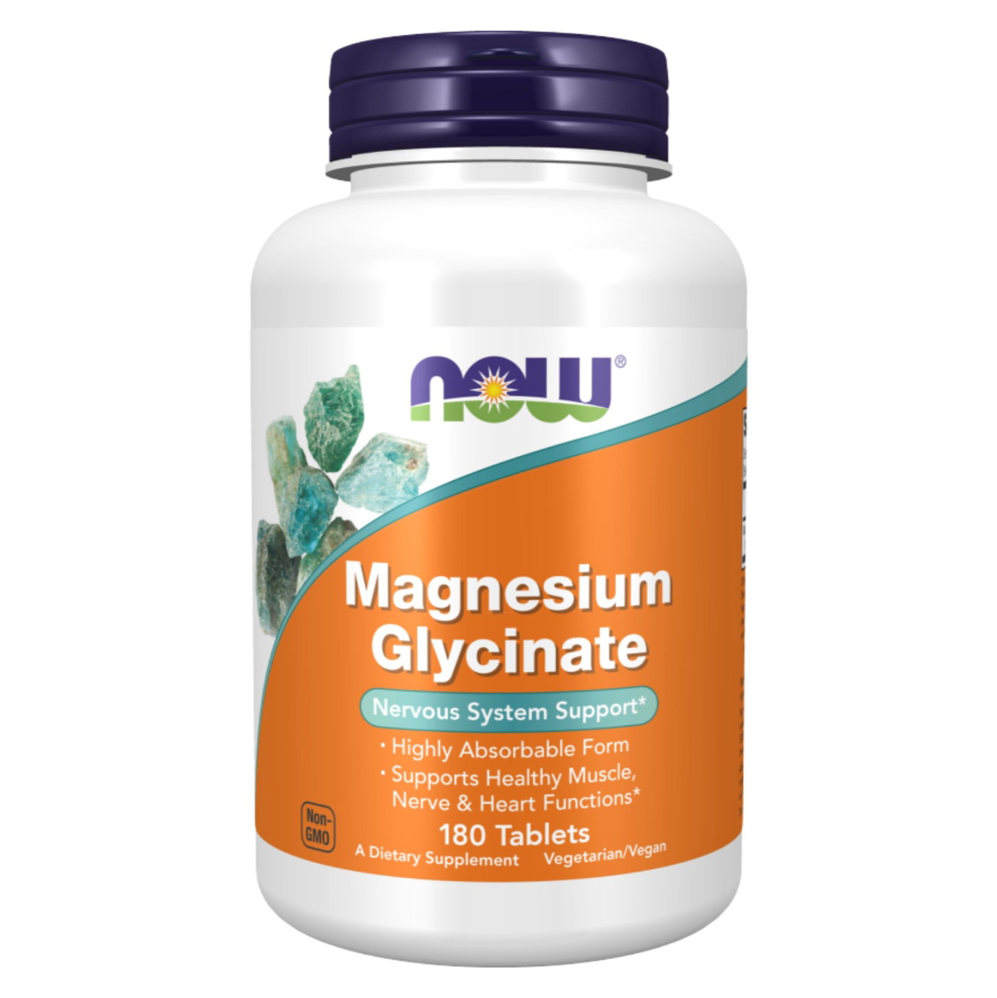 NOW - Magnesium Glycinate Tablets_0