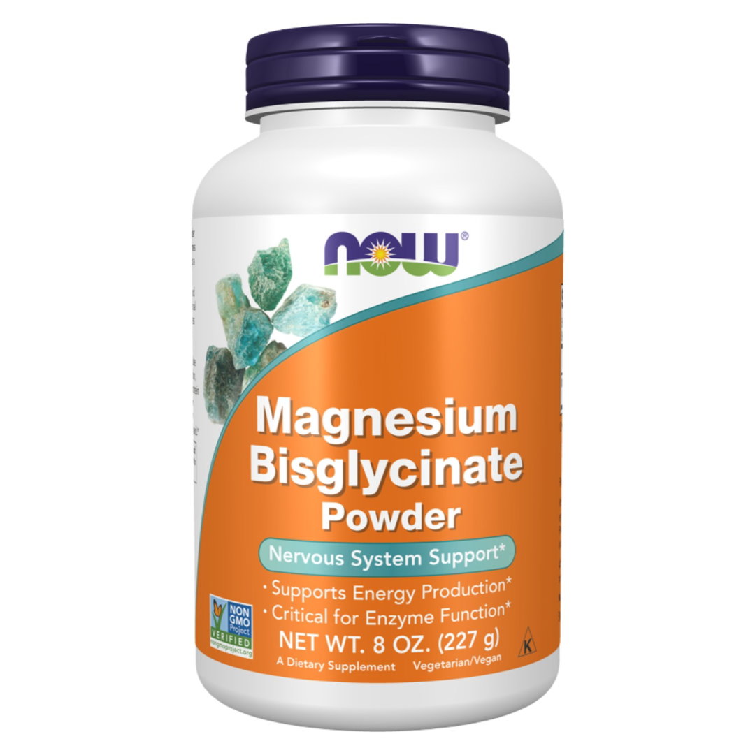 NOW - Magnesium Bisglycinate Powder