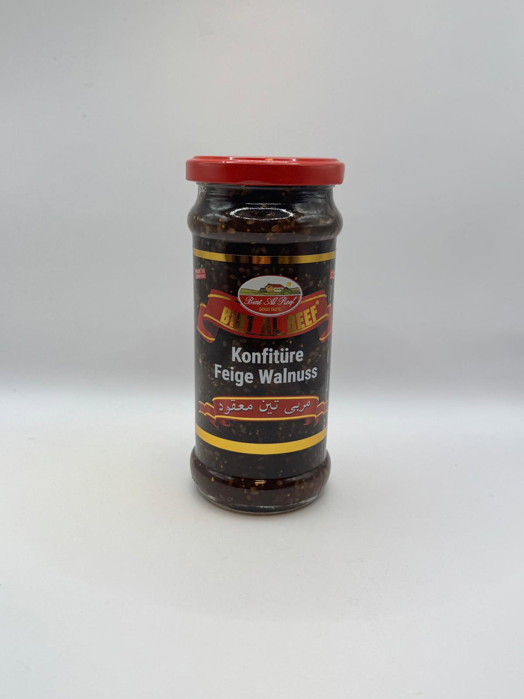 450g| Bint Al Reef Feigenmarmelade mit Walnuss | مربى تين بالجوز