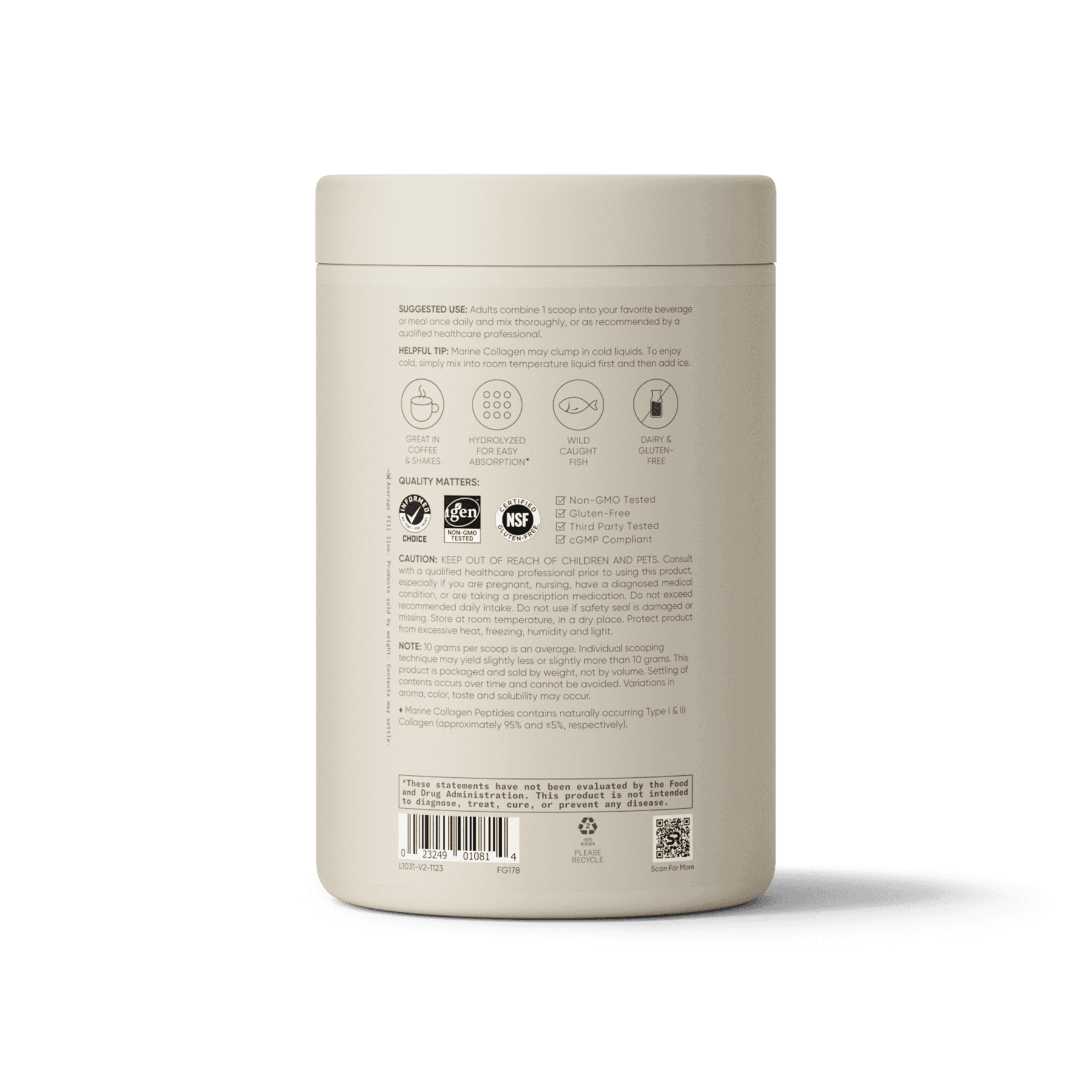 Sports Research - Marine Collagen Peptides_1
