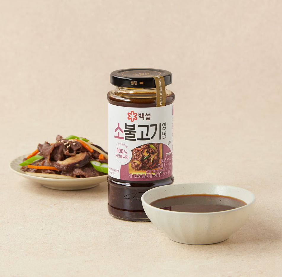 Beef Bulgogi Sauce 290g 백설소불고기양념