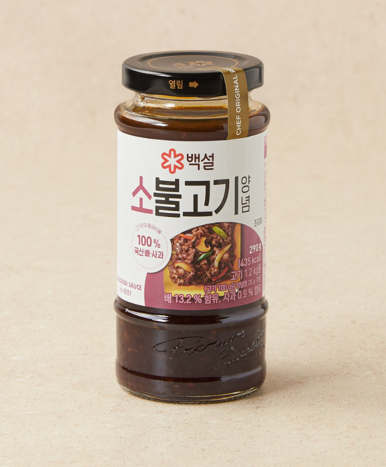 Beef Bulgogi Sauce 290g 백설소불고기양념_1