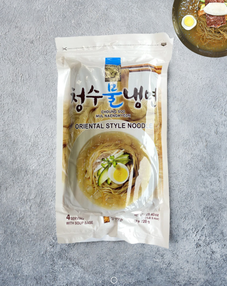 Korea Cold Noodle Set 韓国冷麵 청수물냉면