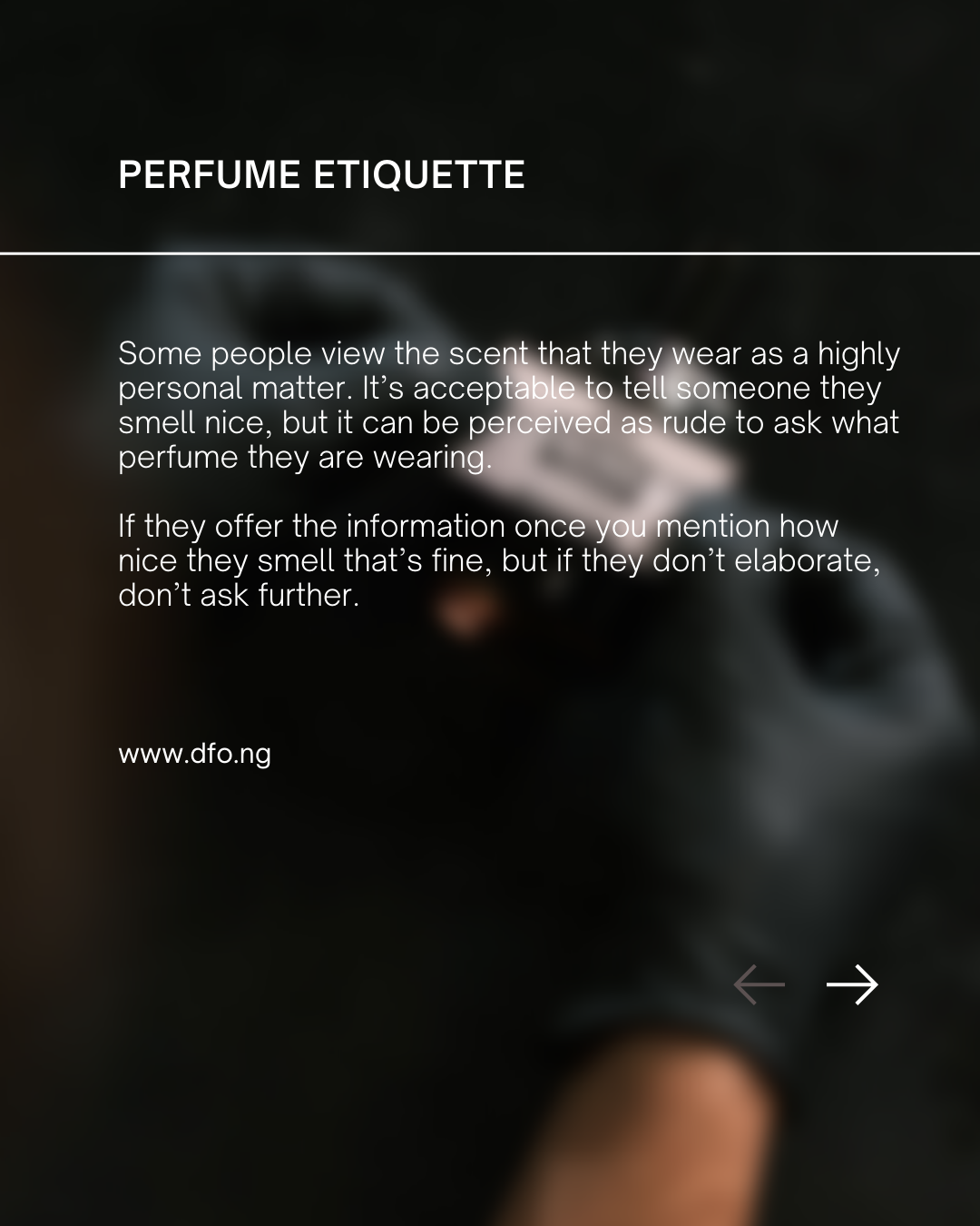 Perfume Tips & Etiquette _1
