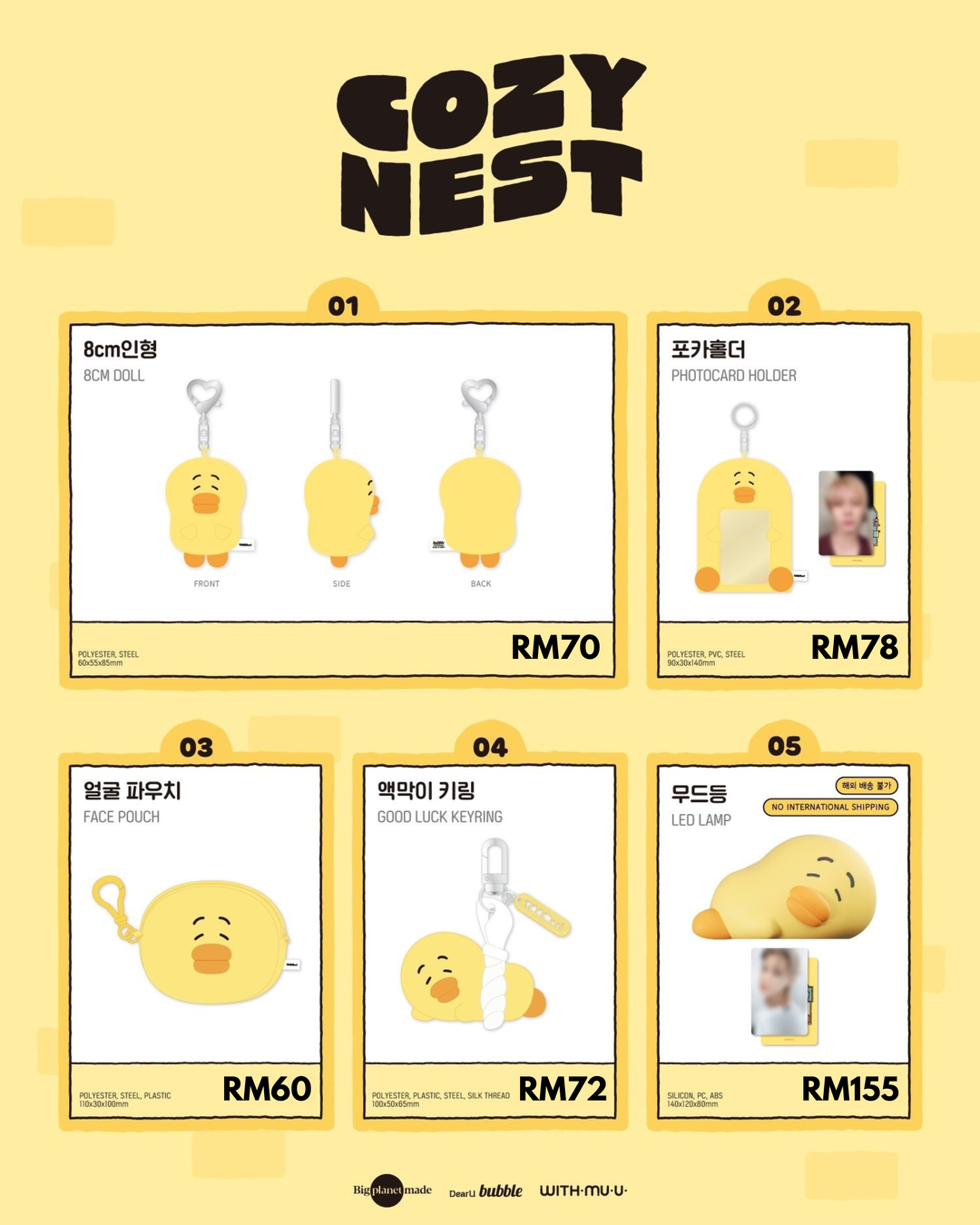 TAEMIN TAEMori [COZY NEST] Official Merch