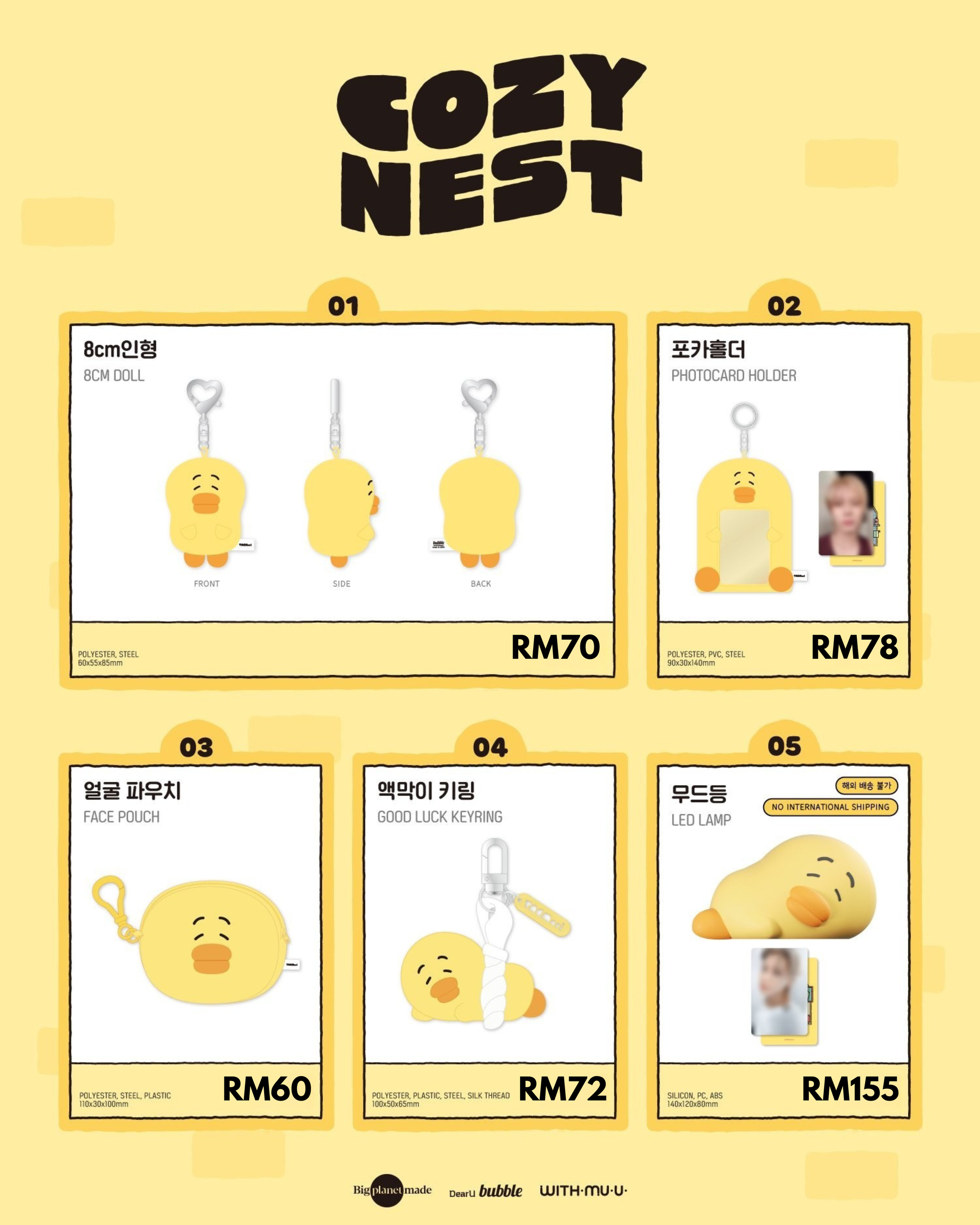 TAEMIN TAEMori [COZY NEST] Official Merch_0