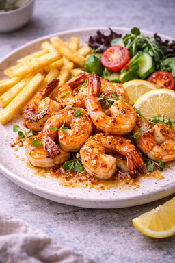 Wok-Fried Prawns