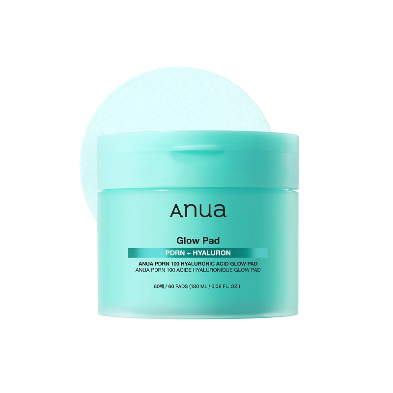 ANUA PDRN 100 Hyaluronic Acid Glow Pad Hydratant Éclat Anti-Age_0