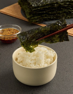 Korean Charcoal-grilled Seaweed 炭焼き海苔 참숯구이김