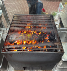 Korean Charcoal-grilled Seaweed 炭焼き海苔 참숯구이김