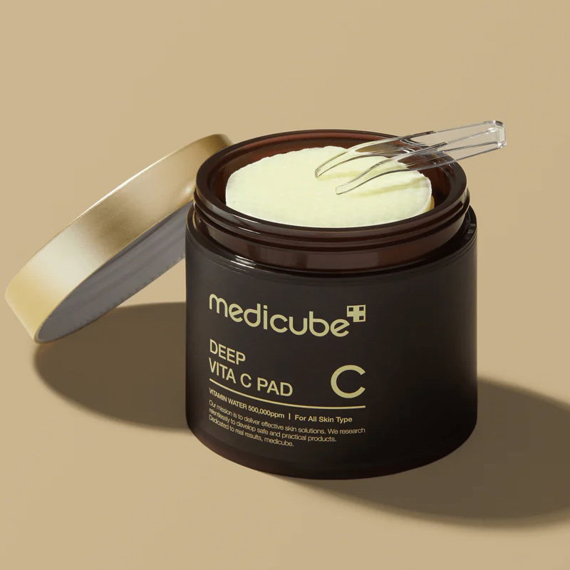 MEDICUBE Deep Vita C Pads Exfoliants Éclat & Anti-taches