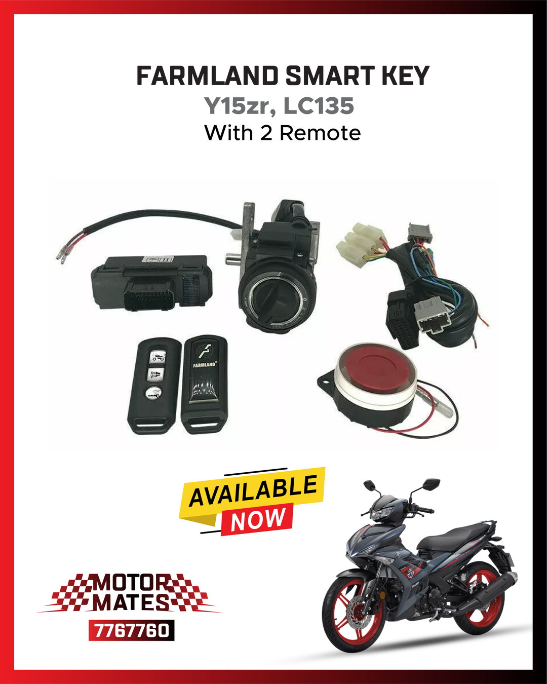 Farmland Smart Key (Y15zr, LC135)