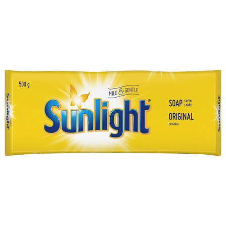  Buy 2 X Sunlight Laundry Soap Bar 500,