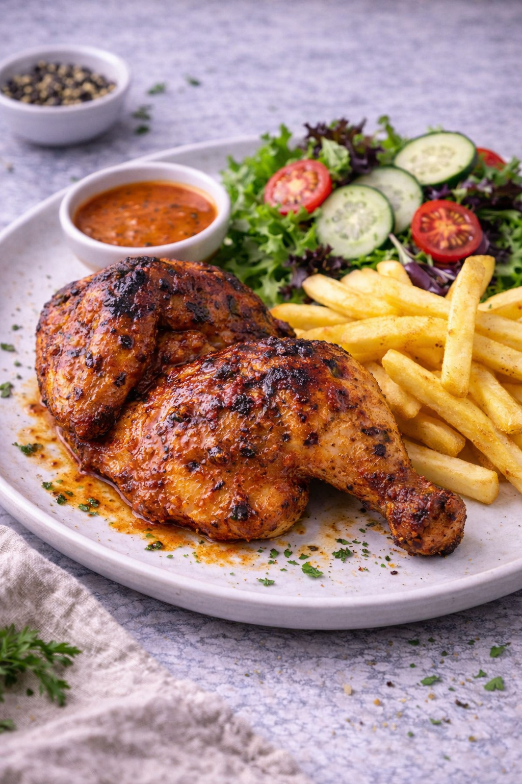 ¼ Portuguese Chicken