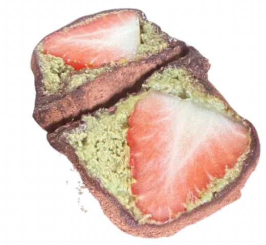 DUBAI JJONDEUK (CHEWY) COOKIE STRAWBERRY 🍓💚3PC