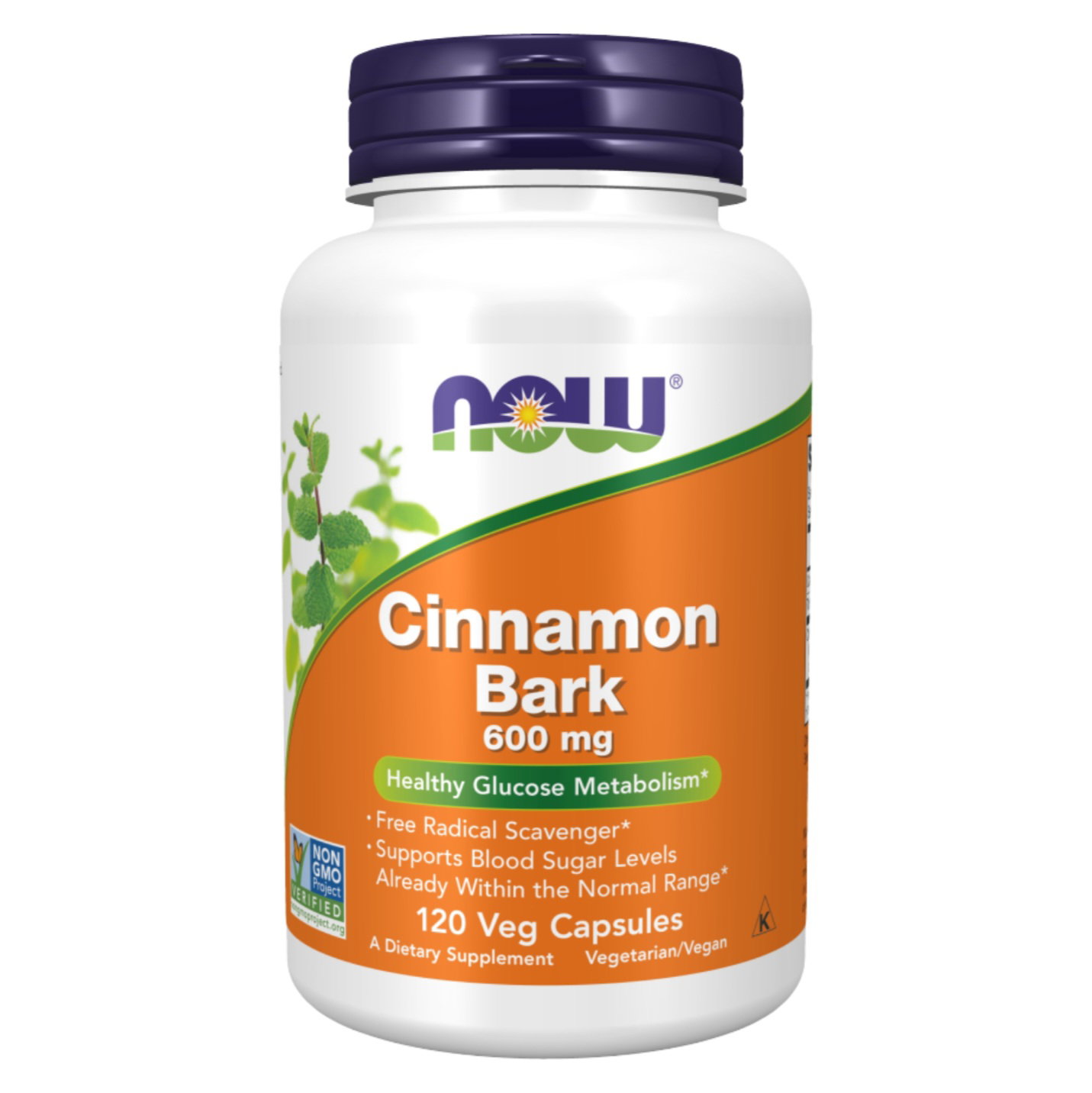NOW - Cinnamon Bark 600 mg Veg Capsules_0