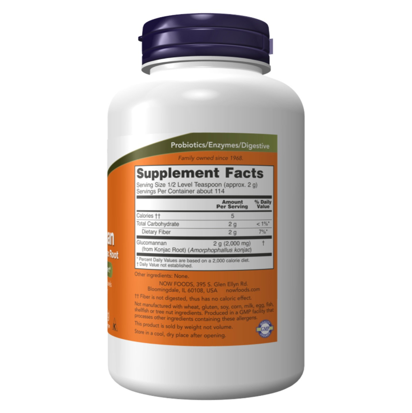 NOW - Glucomannan Pure Powder_2