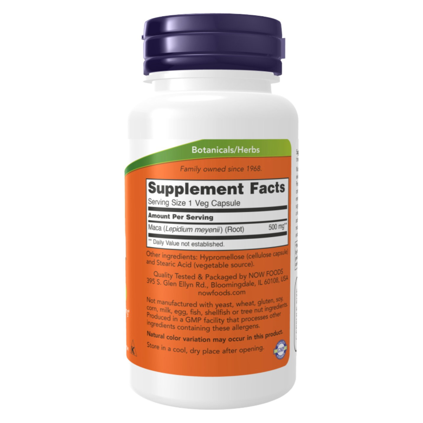 NOW - Maca 500 mg Veg Capsules_2