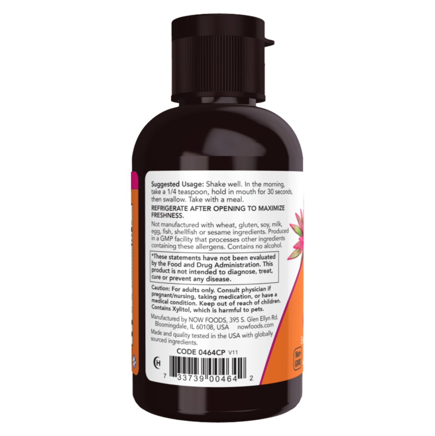 NOW - Vitamin B-12 Complex Liquid_1