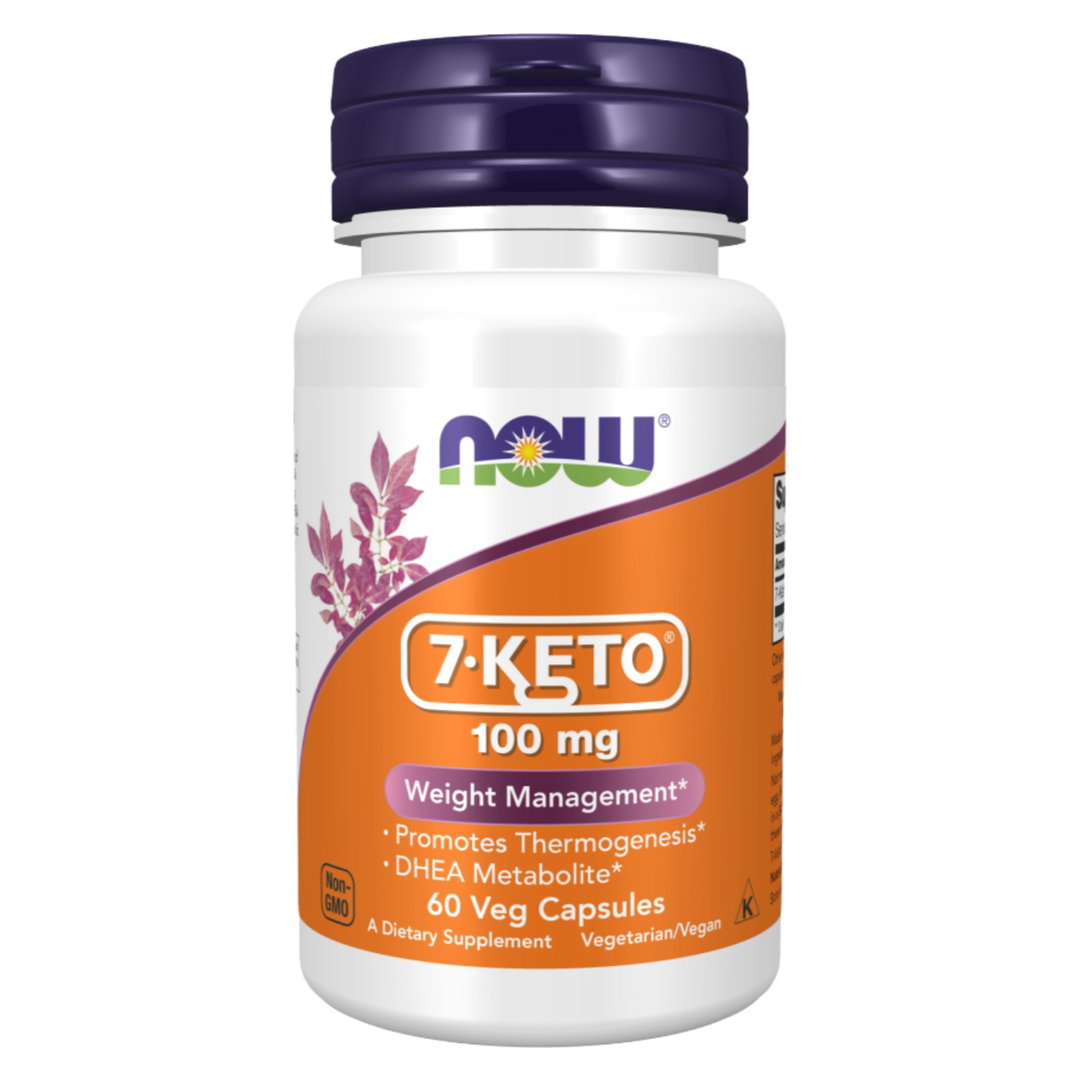 NOW - 7-KETO® 100 mg Veg Capsules