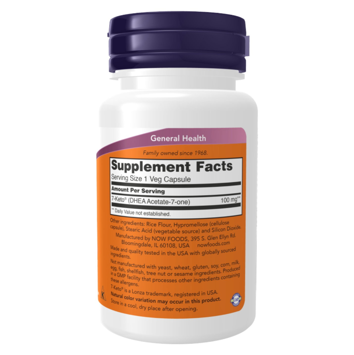 NOW - 7-KETO® 100 mg Veg Capsules_2