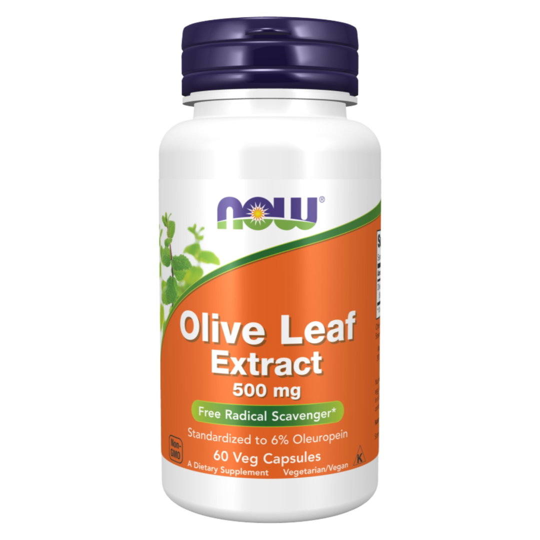 NOW - Olive Leaf Extract 500 mg Veg Capsules