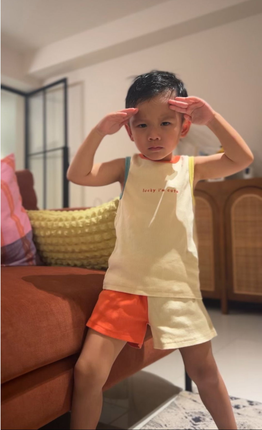 Lucky I'm Cute Set (Boy)