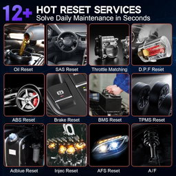 LAUNCH CRP129I V2.0 - Scanner OBD2 4 Systèmes | 12 Réinitialisations Service | Diagnostic Moteur/Boîte/ABS/Airbag | Mise à Jour Gratuite Illimitée