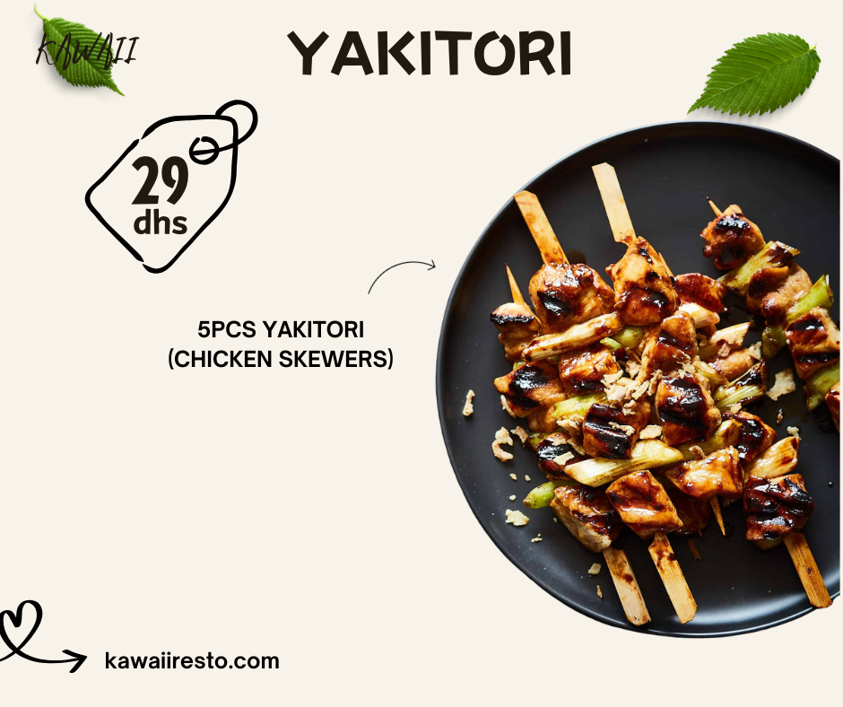 5PCS Yakitori (Chicken Skewers)_1