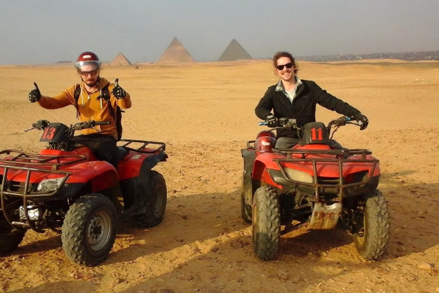 Quad Bike Adventure at Giza Pyramids | Thrilling Desert Ride with Pyramid Views