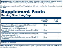 Solaray - Resveratrol, Japanese Knotweed 