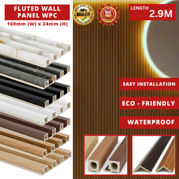 10FT FLUTED WALL PANEL WPC